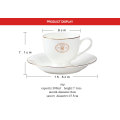 bone china tea cups restaurant usage with simple design tea cups for promotion selling